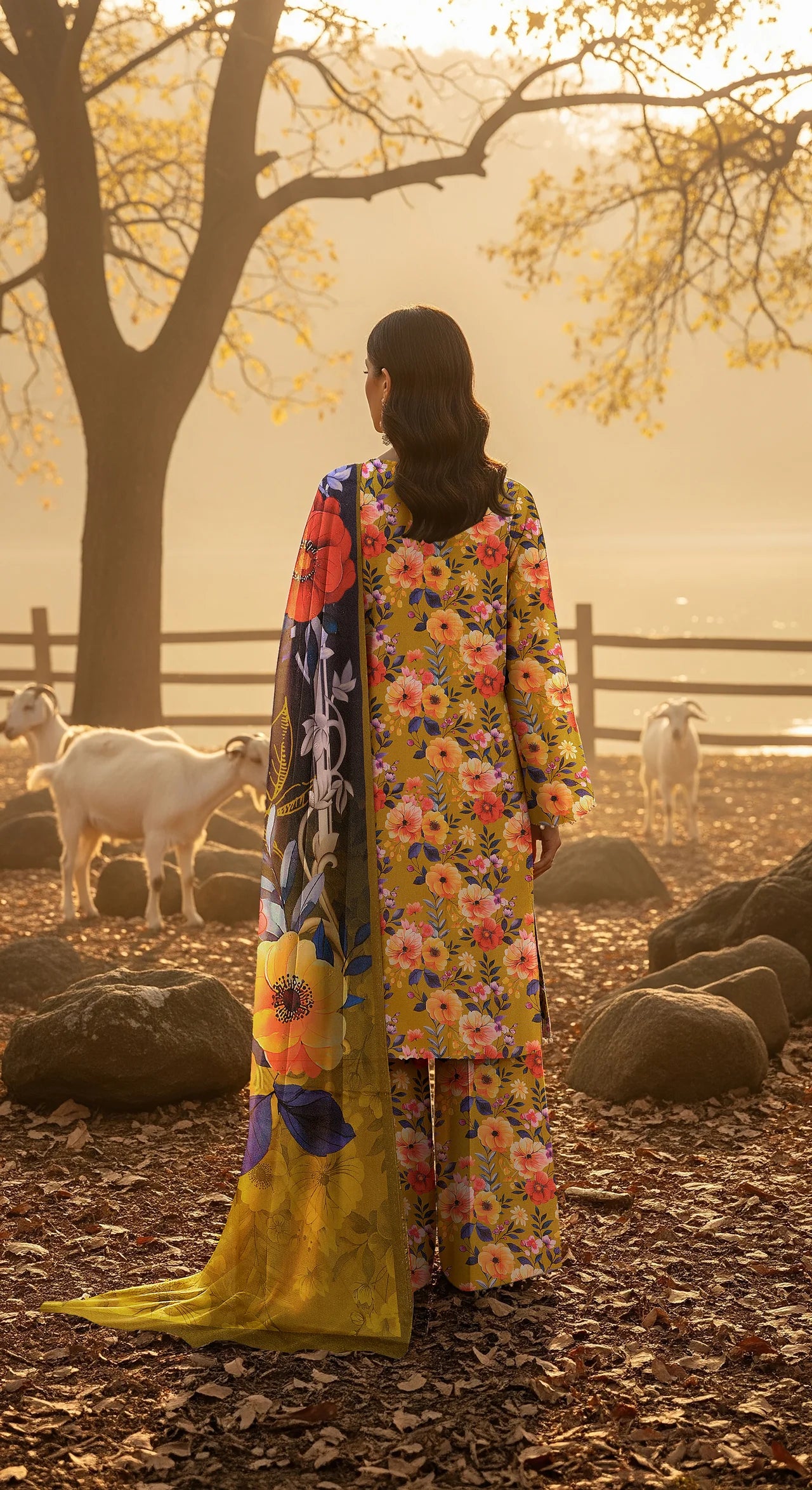 ALPINE PRINTED KARANDI | ALLOVER | UNSTITCHED | 3 PIECE | 4510