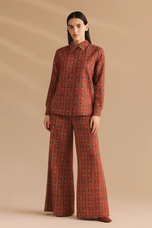 PRINTED KHADDAR | 2 PIECE | UNSTITCHED | 08